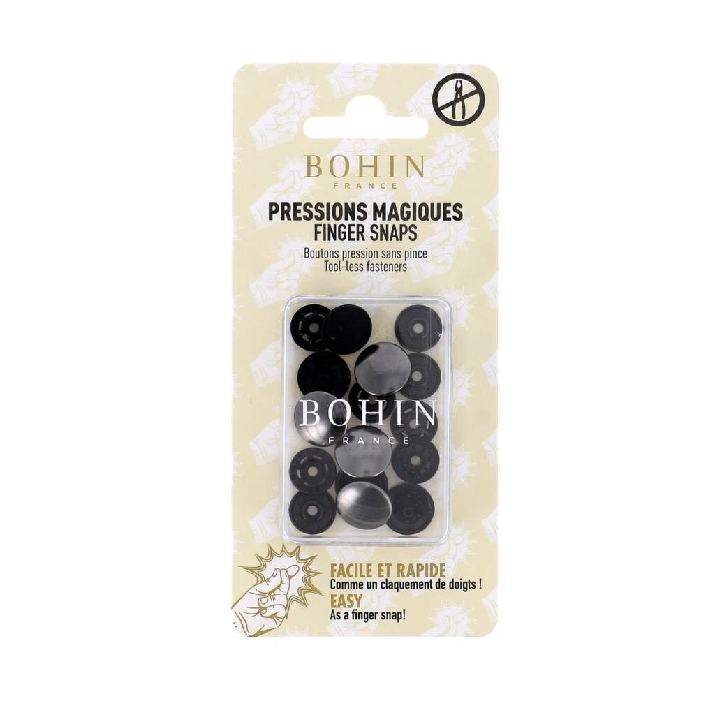 Pression Magique14mm Metal noir