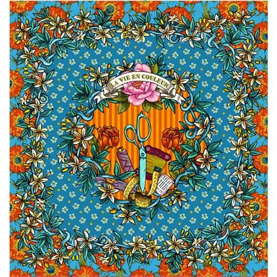 [OBT232FCT] Grande étiquette velours Mercerie tatoo